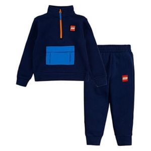 LEGO Toddler Boys 3T Half Zip Pullover Top and Pants Set NWT